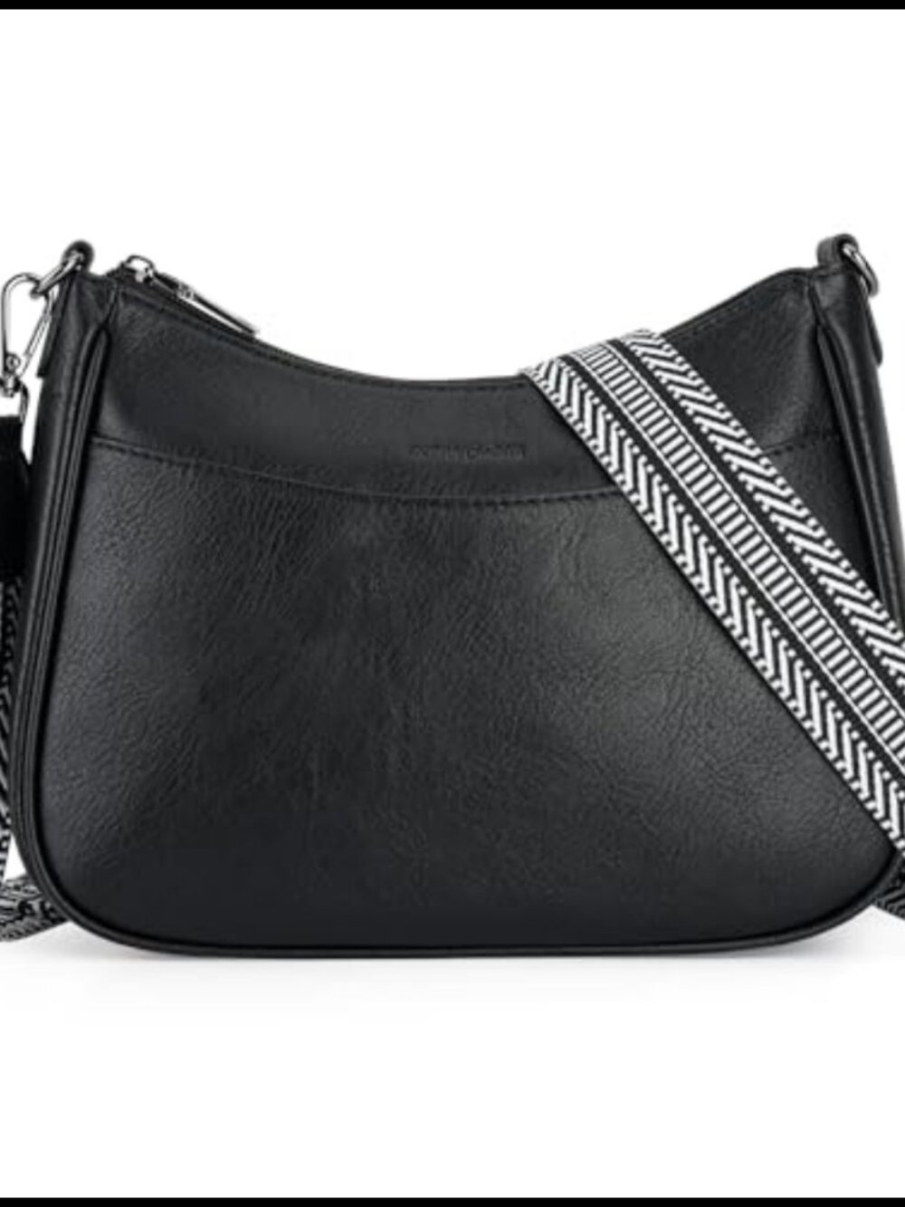 Vegan Leather Crossbody Purse Adjustable Strap Women's Shoulder Bag